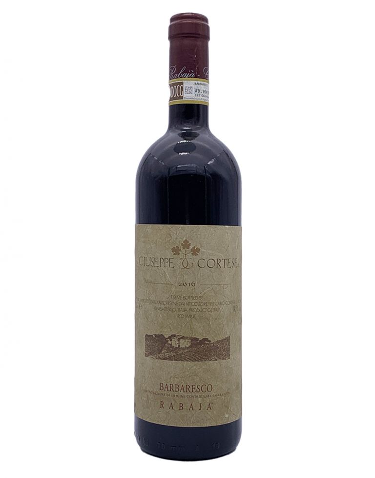 Barbaresco "Rabaja" DOCG 2016 0.75 lt. Giuseppe Cortese