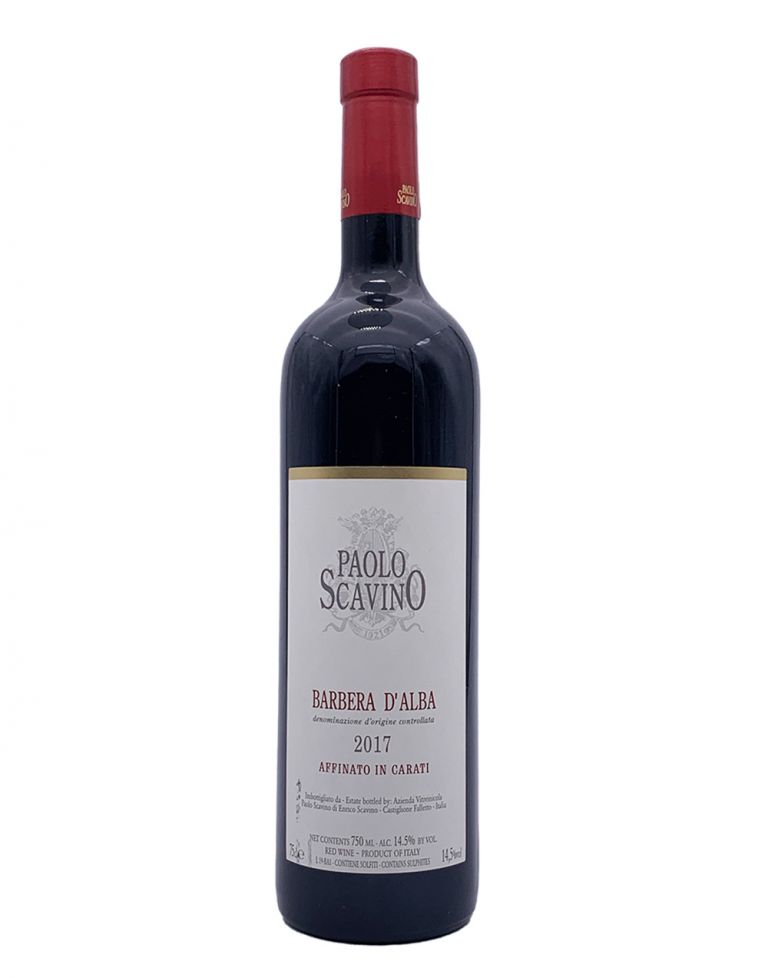 Barbera d'Alba DOC 2017 0.75 lt. Paolo Scavino