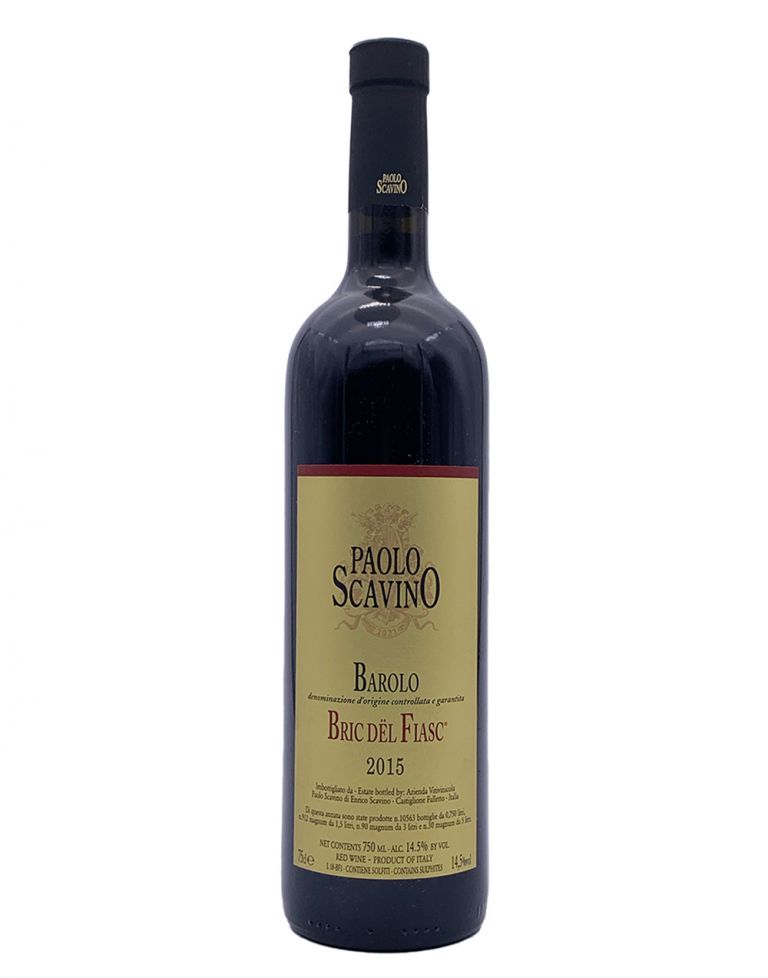 Barolo "Bric del Fiasc" DOCG 2015 0.75 lt. Paolo Scavino