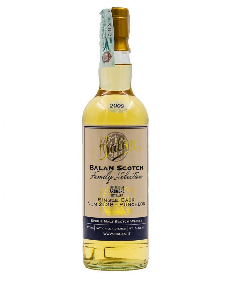 Ardmore-Scotch Whisky 2009 Single Cask Family Selection 0.70 lt.