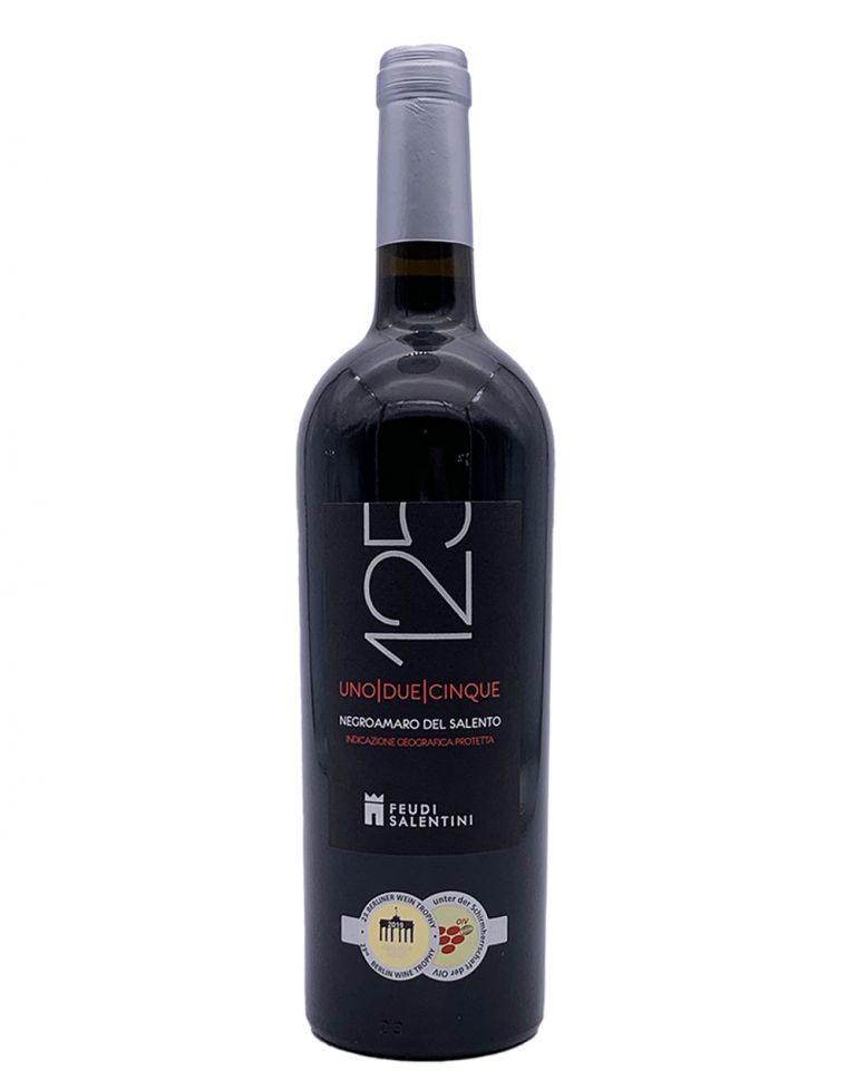 Negroamaro del Salento "125" IGP 2019 0.75 lt. Feudi Salentini