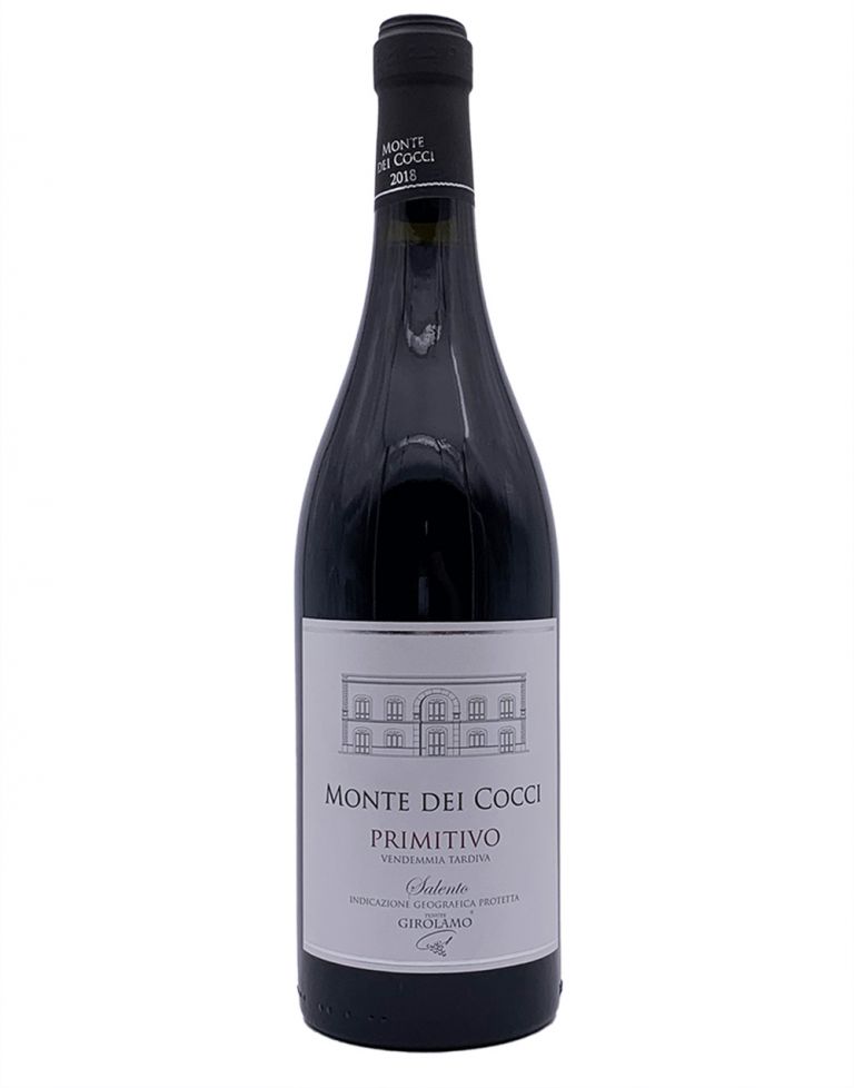 Monte dei Cocci Primitivo Vendemmia Tardiva IGP 2019 0.75 lt. Tenute Girolamo