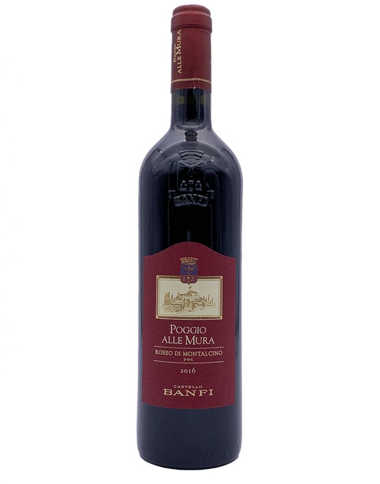 Rosso di Montalcino "Poggio alle Mura" DOC 2016 0.75 lt. Banfi