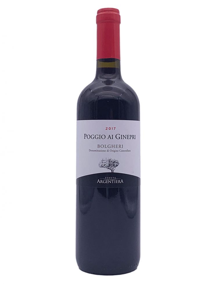 Bolgheri Rosso "Poggio ai Ginepri" DOC  2017 0.75 lt. Tenuta Argentiera