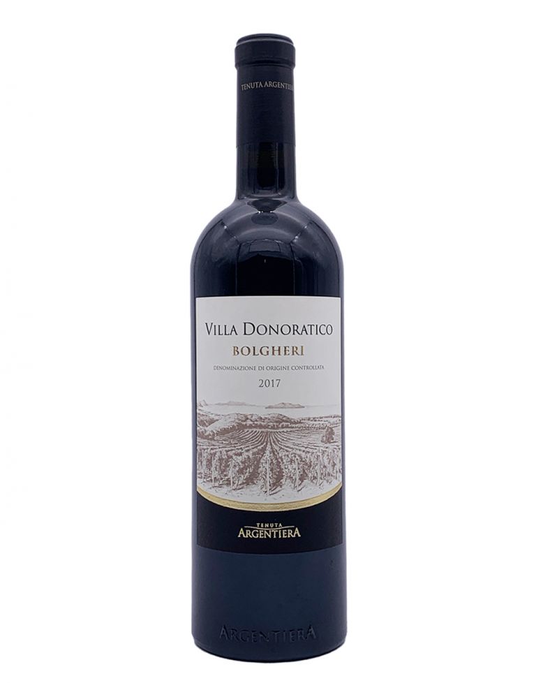 Bolgheri Rosso "Villa Donoratico" DOC  2017 0.75 lt. Tenuta Argentiera