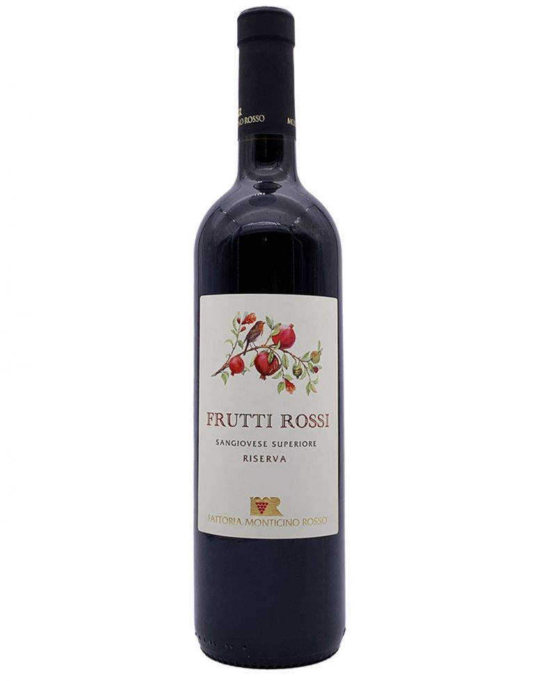Sangiovese Superiore Riserva "Frutti Rossi" DOC 2018 0.75 lt. Fattoria Monticino Rosso