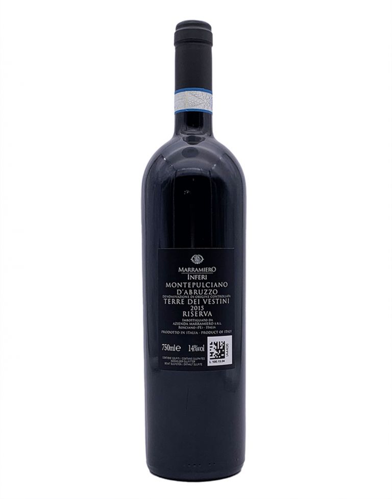 Montepulciano d'Abruzzo "Inferi" Riserva DOC 2019 0.75 lt.