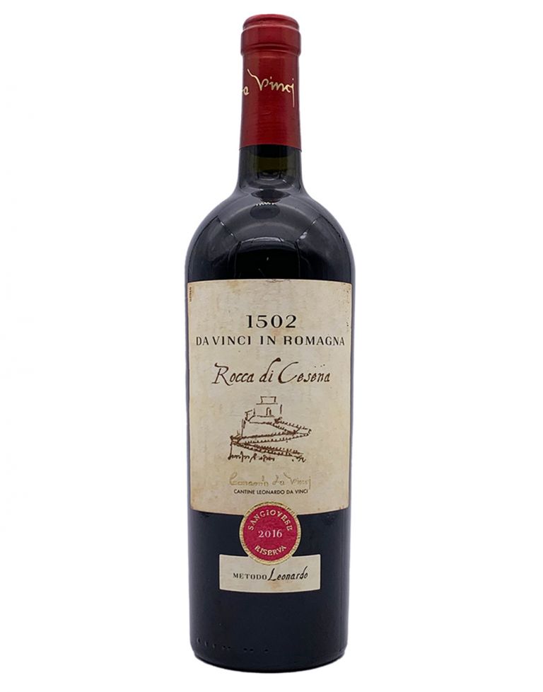 1502 Sangiovese Superiore Riserva "Rocca di Cesena" DOC 2019 0.75 lt. Cantine Leonardo Da Vinci