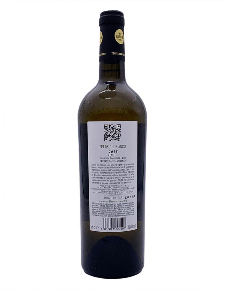 Veneto Bianco "Telos" IGT 2021 0.75 lt.