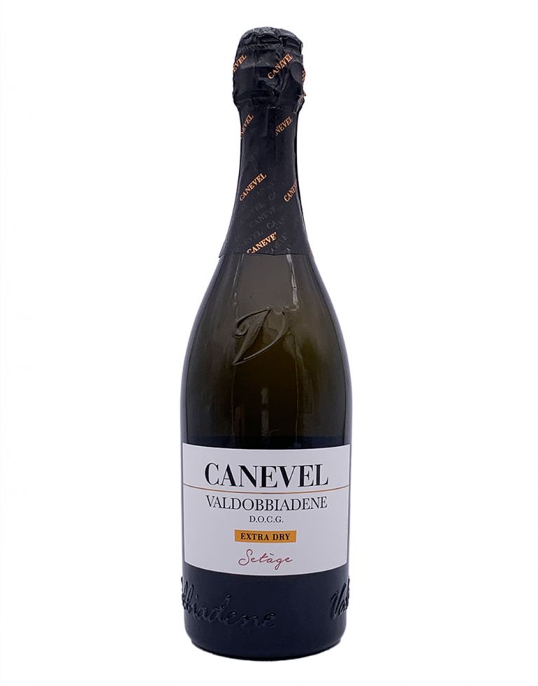 Prosecco Superiore Extra Dry Setàge DOCG 2018 0.75 lt. Canevel