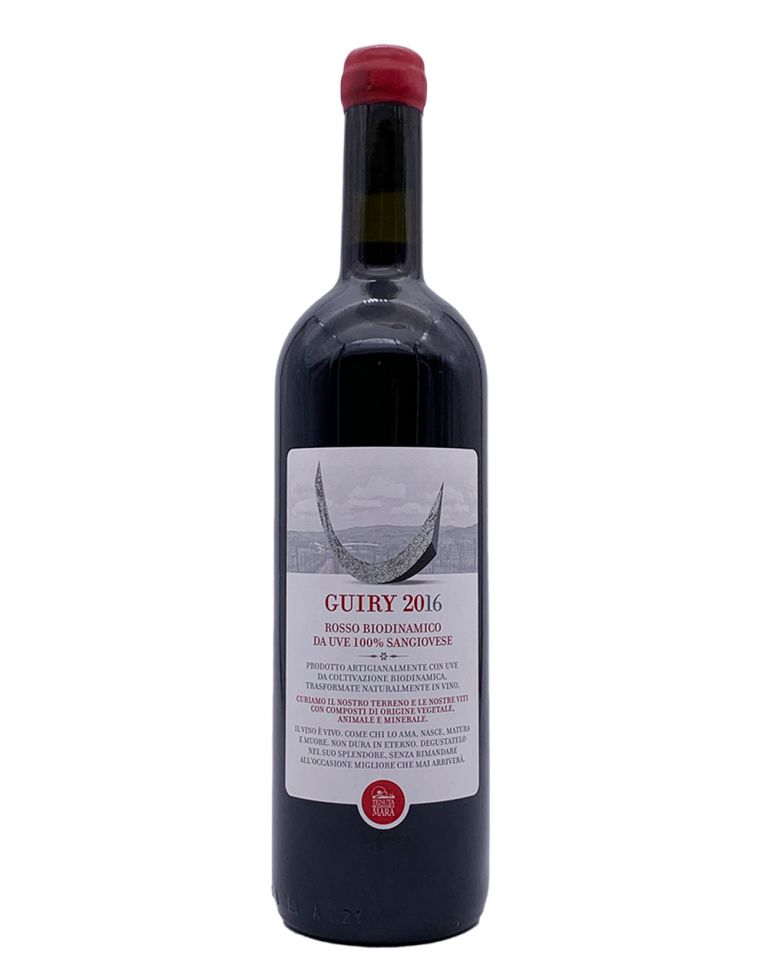 Sangiovese Biodinamico "Guiry" IGP 2018 0.75 lt. Tenuta Mara