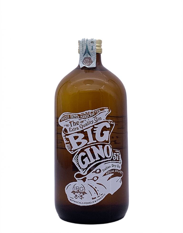 Gin "Big Gino" italian dry gin 1.0 lt. Roby Marton