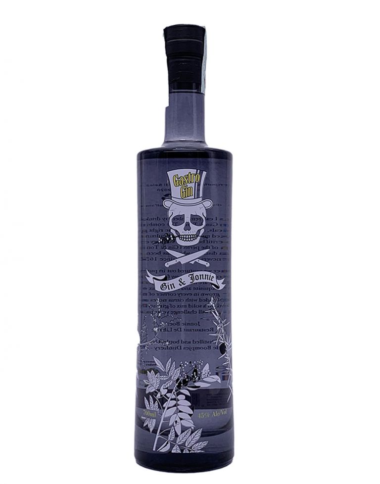 Gin "Gin & Jonnie Gastro Gin" 0.70 lt. Onder de Boompjes