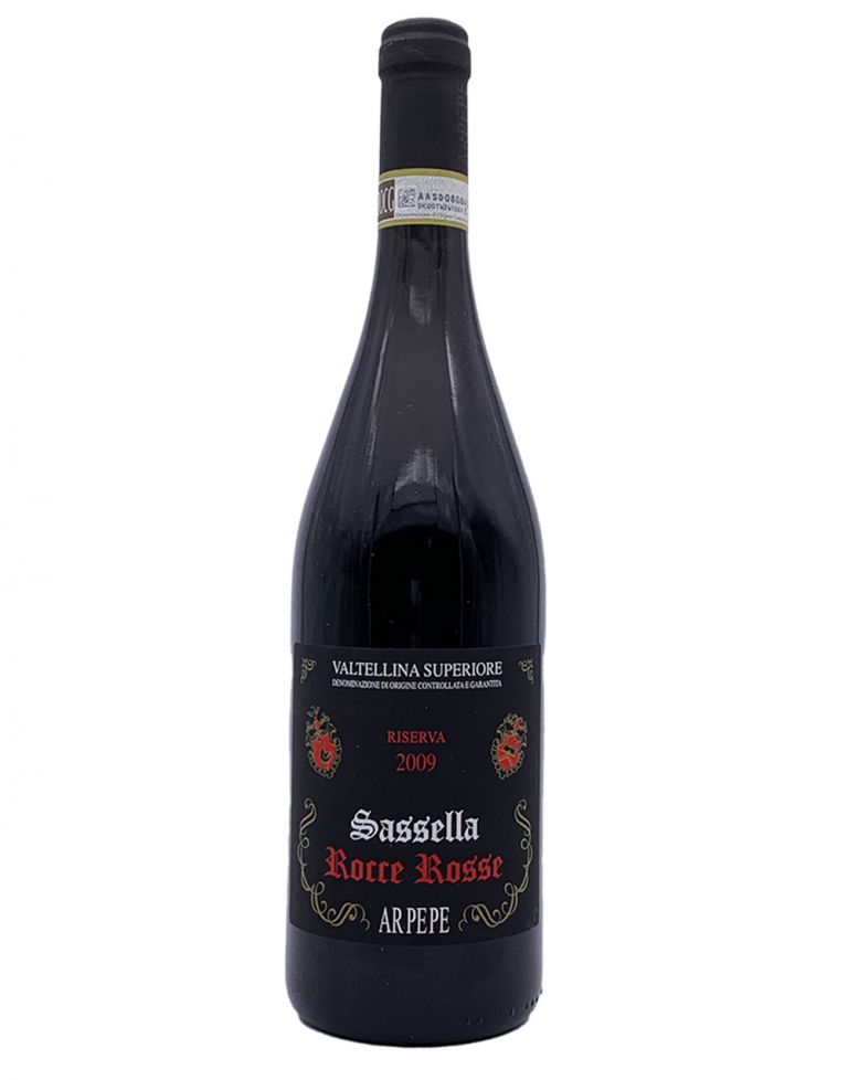 Valtellina Superiore Sassella "Rocce Rosse" DOCG 2009 0.75 lt. Arpepe