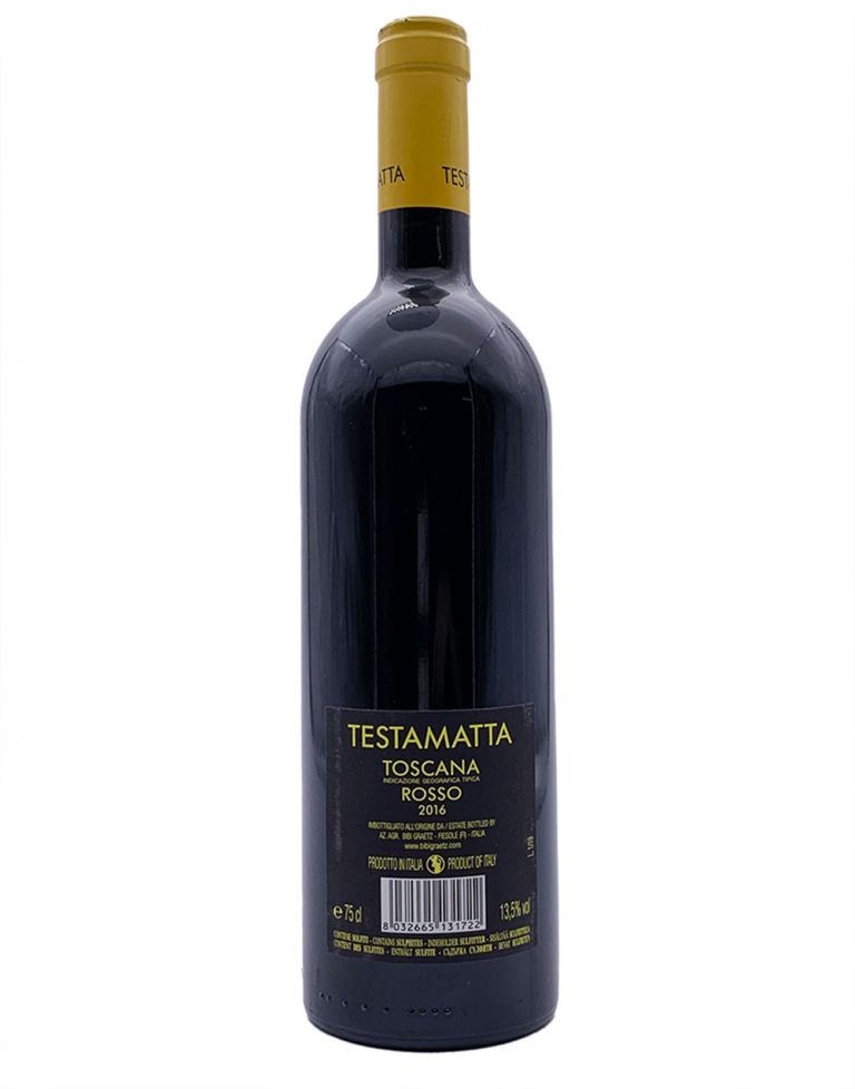 Toscana Rosso "Testamatta" IGT 2018 0.75 lt.