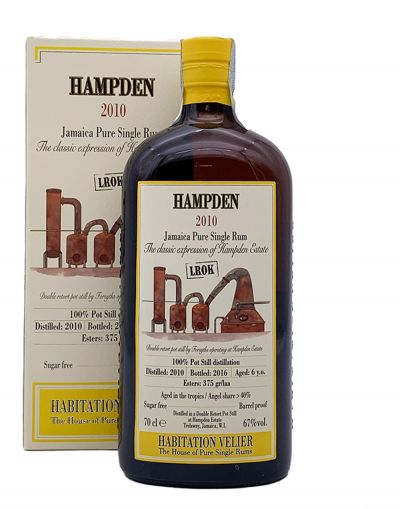 Hampden Jamaica Pure Single Rum 2010 0.70 lt