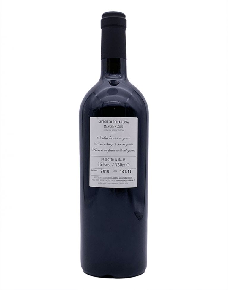 Marche Rosso "Guerriero della Terra" IGT 2020 0.75 lt.