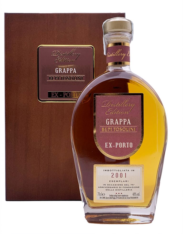 Bepi Tosolini-Grappa Barricata Ex Porto 2001 0.70 lt.