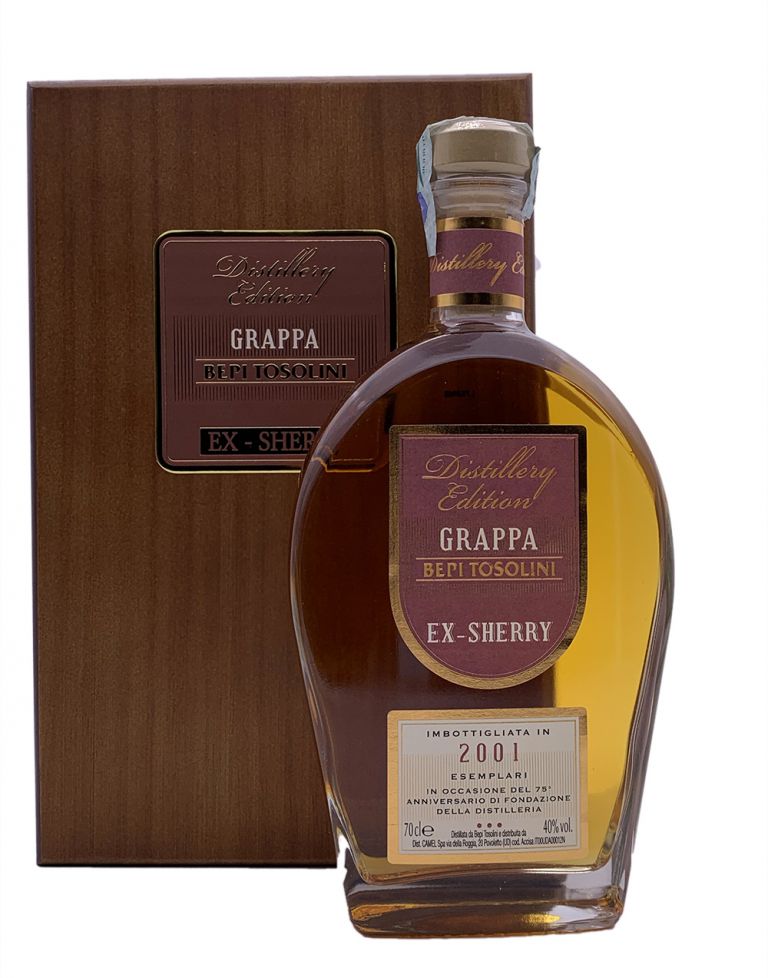 Bepi Tosolini-Grappa Barricata Ex Sherry 2001 0.70 lt.
