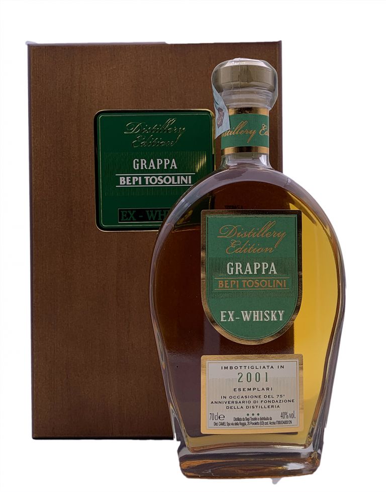 Bepi Tosolini-Grappa Barricata Ex Whisky 2001 0.70 lt.