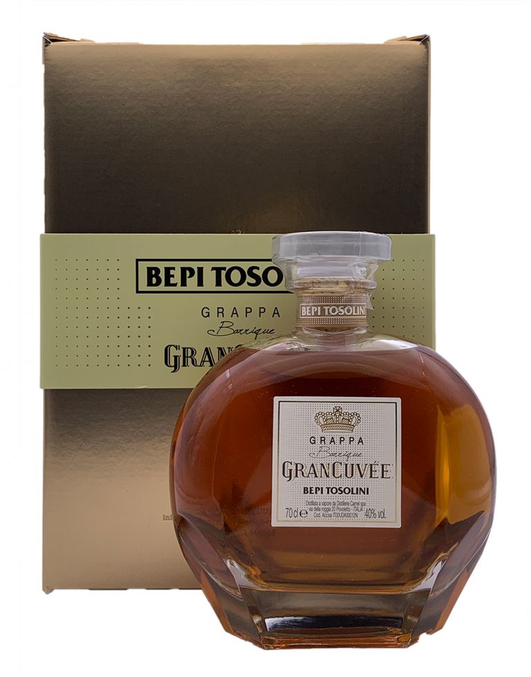 Bepi Tosolini-Grappa Barrique Gran Cuvèe Decanter 0.70 lt.