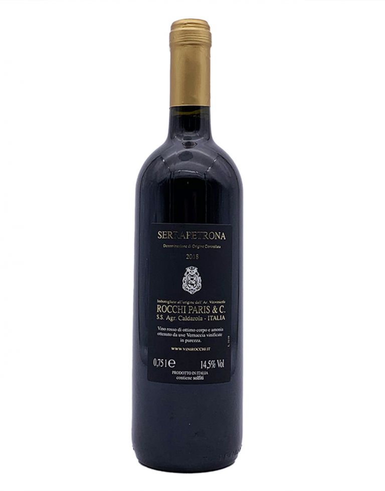 Serrapetrona DOC 2018 0.75 lt. Rocchi Paris